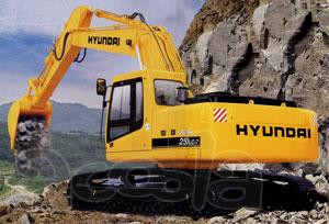 Экскаватор гусеничный Hyundai Robex 250LC-7